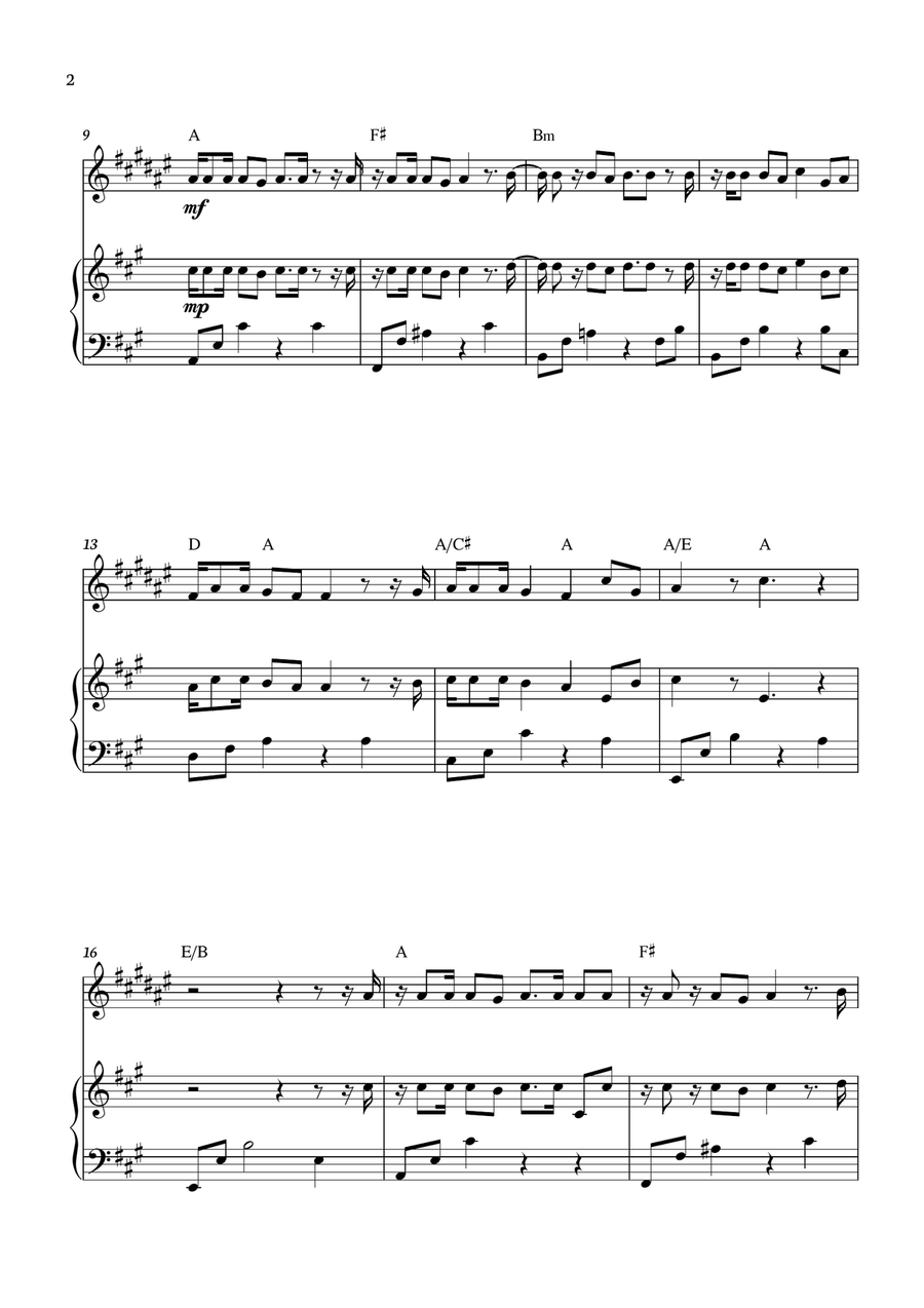Please Please Please Please Please Please Alto Saxophone scores gallery preview page 2