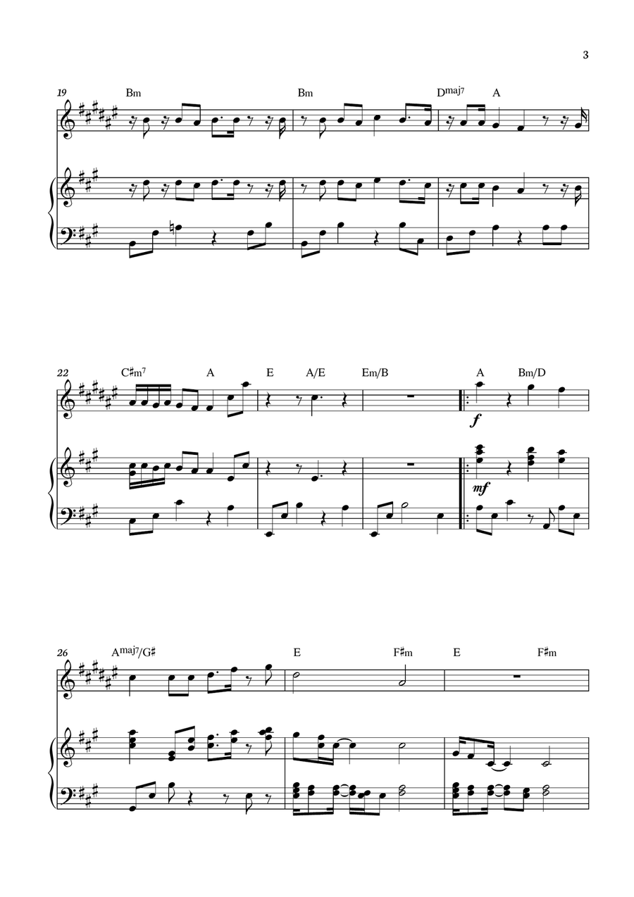 Please Please Please Please Please Please Alto Saxophone scores gallery preview page 3