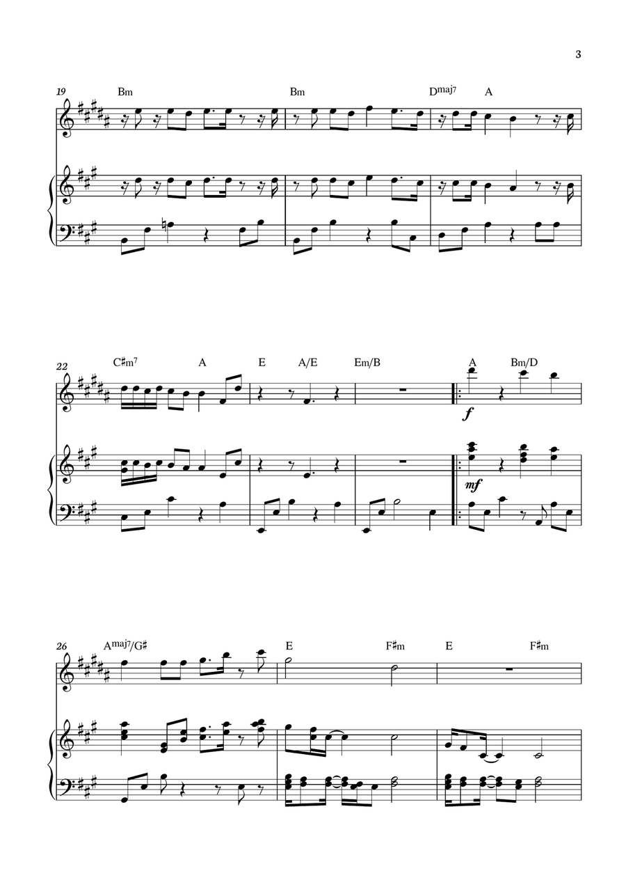Please Please Please Please Please Please Soprano Saxophone scores gallery preview page 3