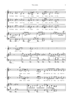 True Colors (arr. Tim Allen) - Full Score 4-Part scores gallery preview page 3