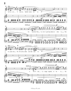 Le Matin, by Bizet, in a minor Piano, Vocal scores gallery preview page 4