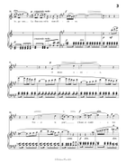 Le Matin, by Bizet, in a minor Piano, Vocal scores gallery preview page 5