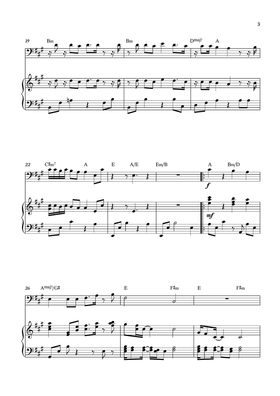 Please Please Please Please Please Please Piano scores gallery preview page 3