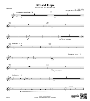 Blessed Hope: 3rd Mallet Percussion