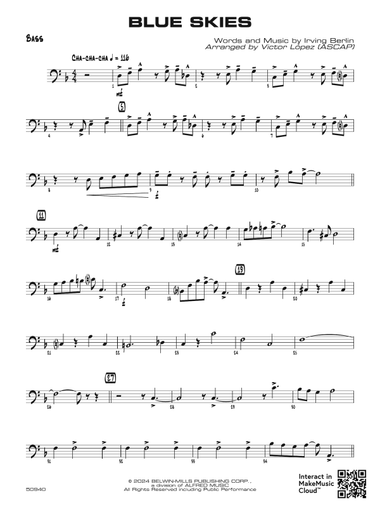 Blue Skies: String Bass