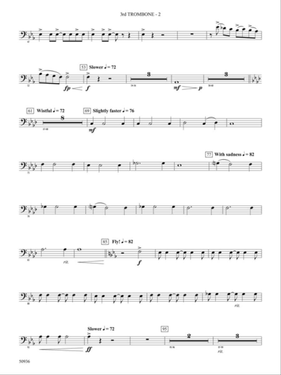 Soundtrack 823: 3rd Trombone Trombone scores gallery preview page 2