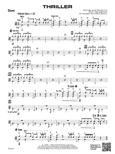 Thriller: Drums