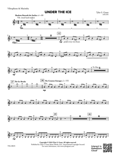 Under the Ice: Vibraphone and Marimba