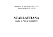 SCARLATTIANA Suite n.7