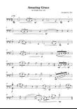 Amazing Grace ( for unaccompanied double bass solo)