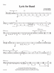Lyric for Symphonic Band - Tuba