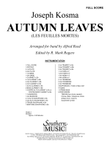 Autumn Leaves (Les feuilles mortes) - Full Score