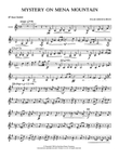 Mystery on Mena Mountain - Bass Clarinet