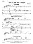 Courtly Airs and Dances - Horn 4