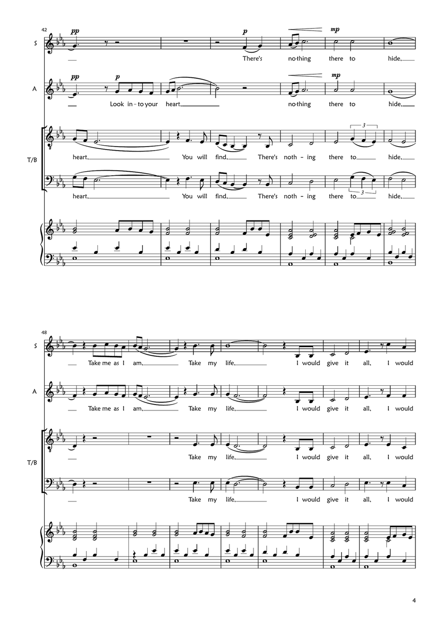 (Everything I Do) I Do It For You 3-Part scores gallery preview page 4