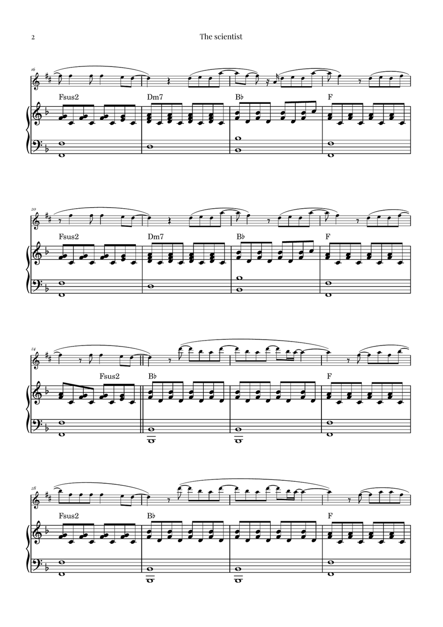 The Scientist Alto Saxophone scores gallery preview page 2