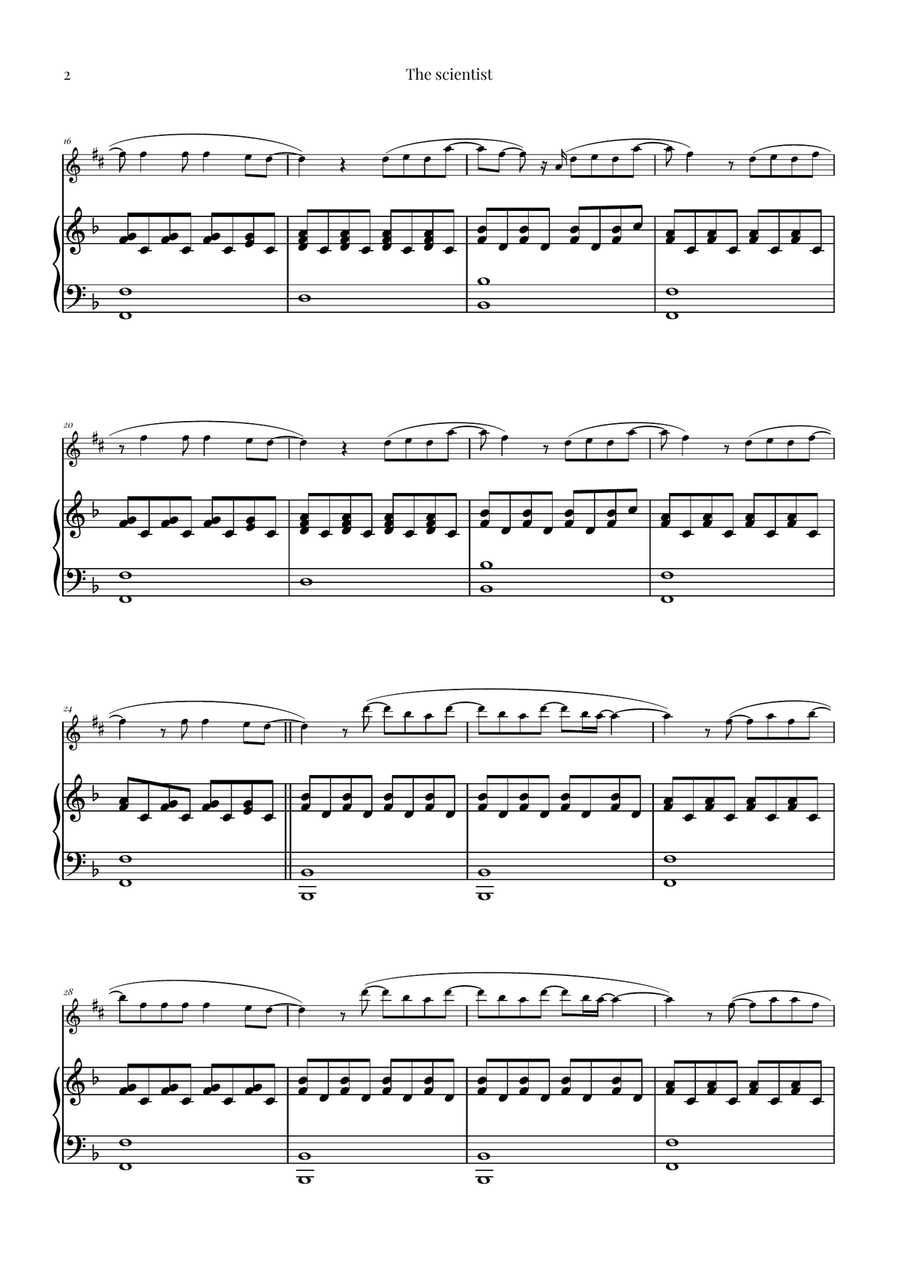 The Scientist Alto Saxophone scores gallery preview page 2