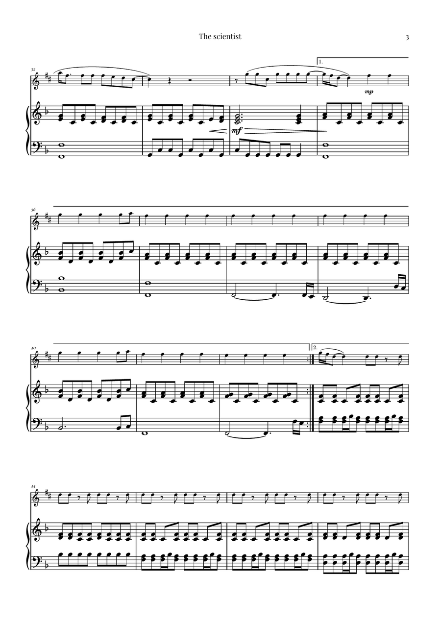The Scientist Alto Saxophone scores gallery preview page 3