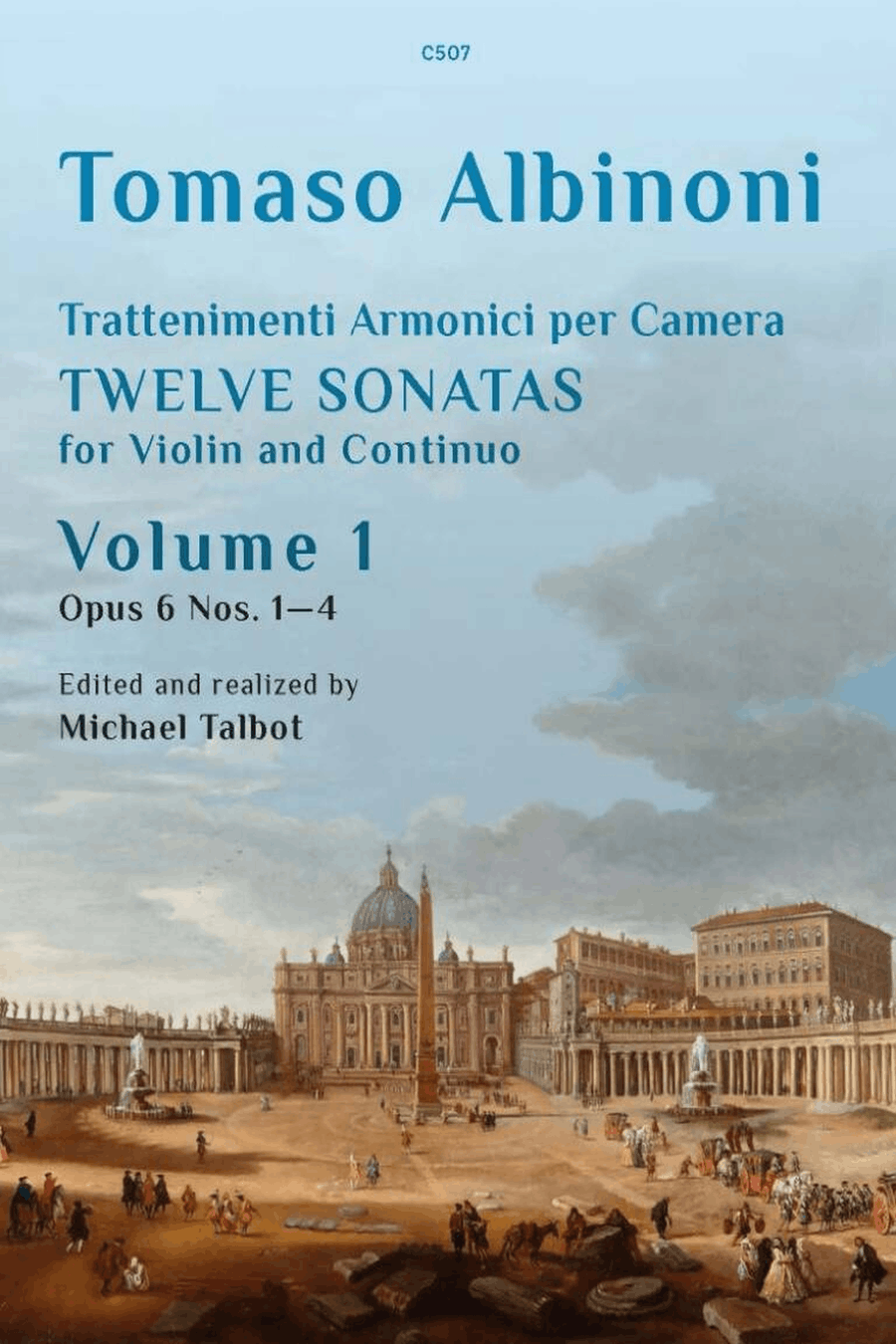 Trattenimenti armonici per camera ? Twelve Sonatas Violin Solo scores gallery preview page 1