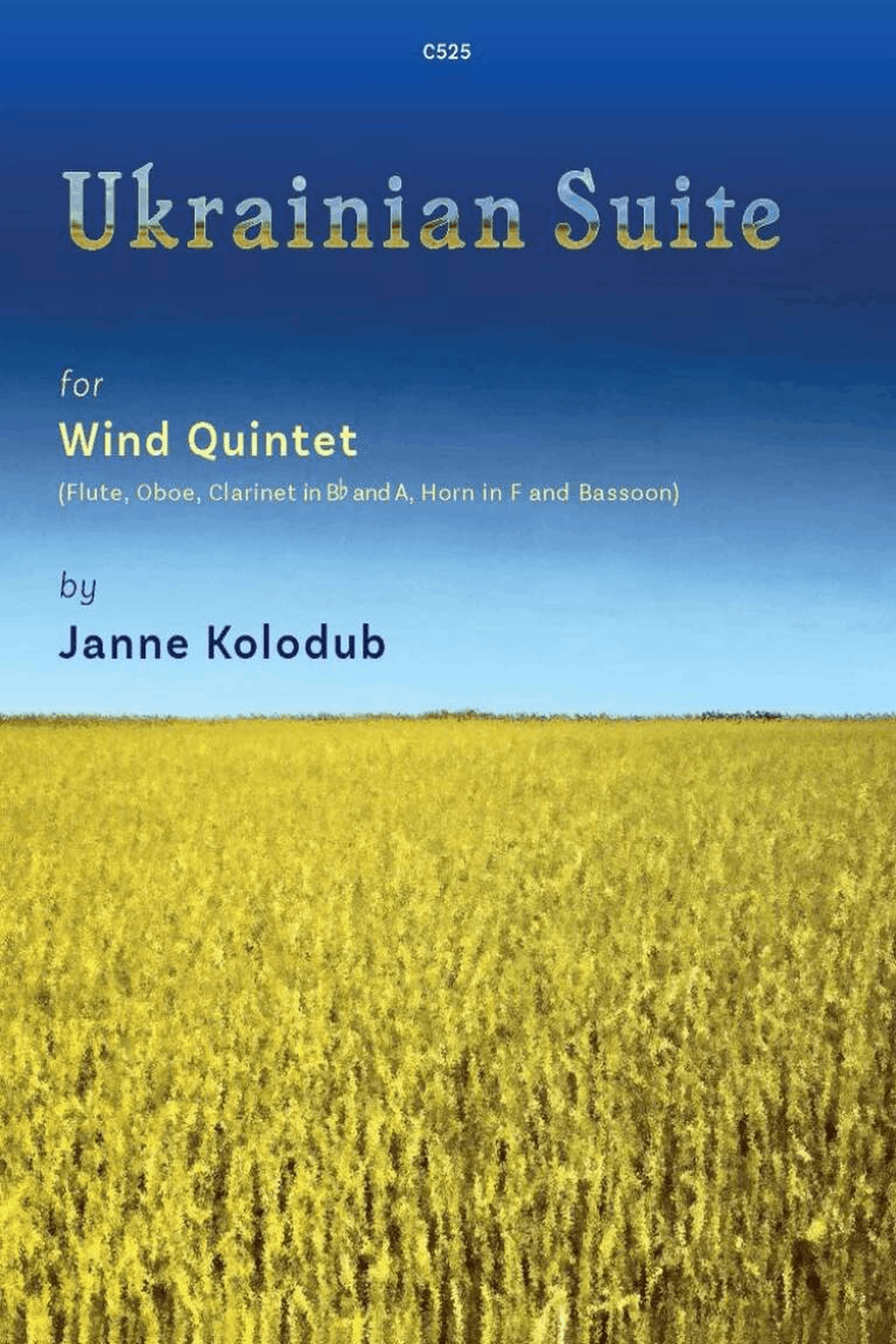 Ukranian Suite Woodwind Quintet scores gallery preview page 1
