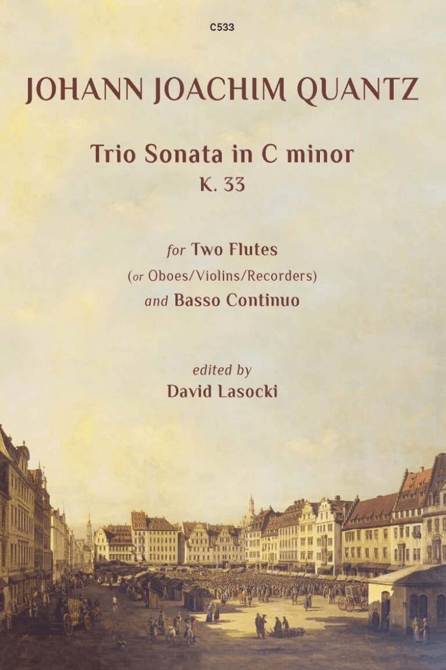 Trio Sonata in C minor, K33 Score scores gallery preview page 1