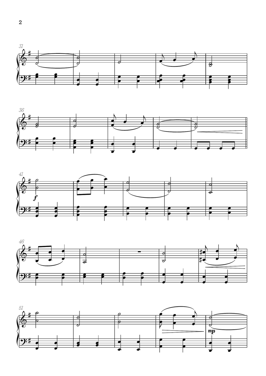 Edward Elgar • Pomp and Circumstance | piano sheet music Piano Method scores gallery preview page 2