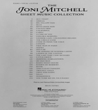 The Joni Mitchell Sheet Music Collection Piano, Vocal, Guitar scores gallery preview page 3