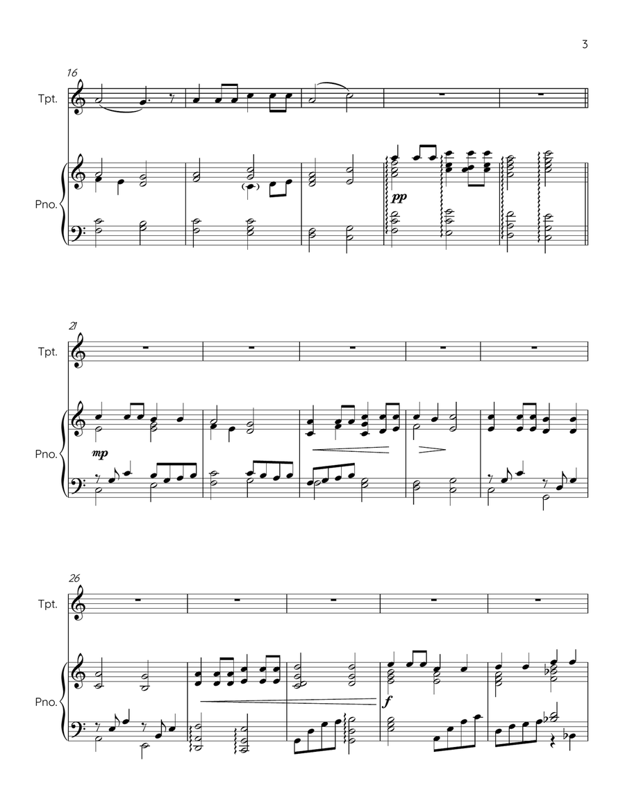 ADORAMUS TE (WE ADORE YOU) Chamber Music scores gallery preview page 3