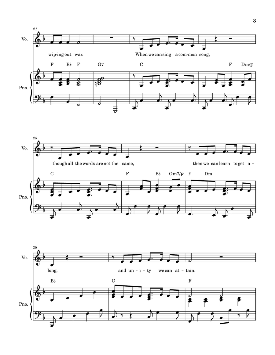 Where There is Music There is Love Voice scores gallery preview page 4
