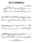 Isn't It Romantic? (arr. Al Lerner)