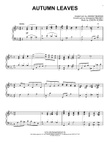 Autumn Leaves (arr. Al Lerner)