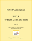 IDYLL for Flute, Cello, and Piano