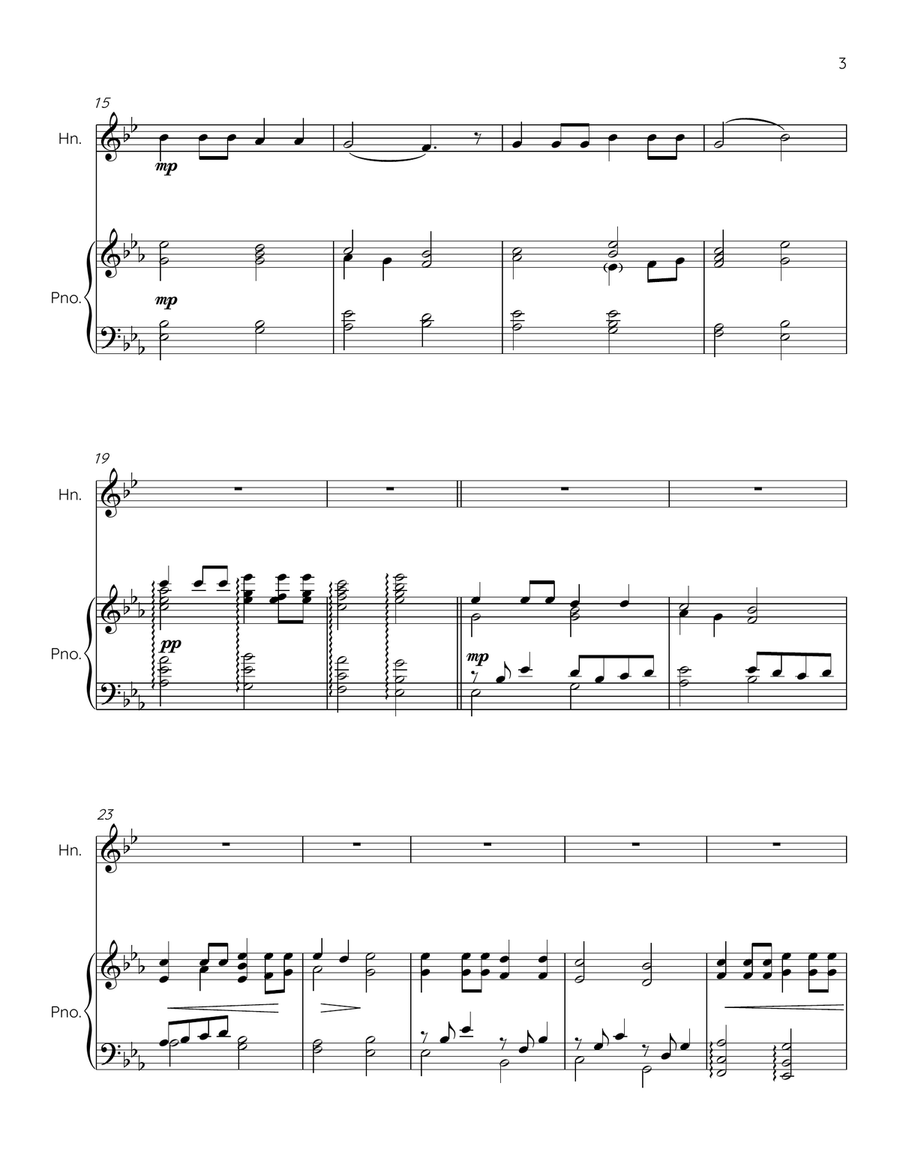 ADORAMUS TE (WE ADORE YOU) Chamber Music scores gallery preview page 3