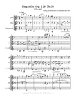 Bagatelle (Opus 119, No. 5)