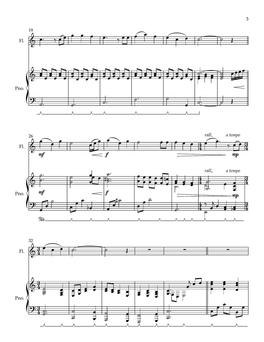 TRUST AND OBEY - Flute and Piano Chamber Music scores gallery preview page 3