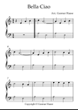 Bella Ciao - EASY PIANO Nr. 1