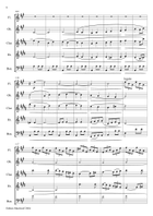 Symphony No.7, 2nd movement Woodwind Quintet scores gallery preview page 6