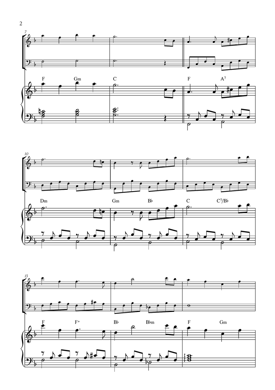 Hymne A L'amour Hymne A L'amour Oboe scores gallery preview page 2