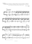 Cadenzas to Mozart Piano Concerto, K.491, Op. 42