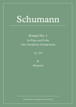 2nd movement from Sonata No. 1 for Piano and Violin (R. Schumann) [Alto Saxophone Transcription]