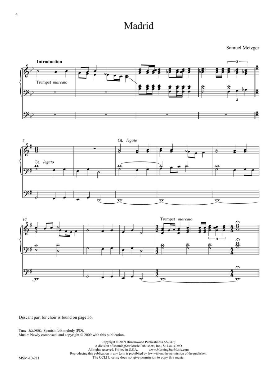 The Coral Ridge Festival Hymn Collection, Volume I Choir scores gallery preview page 5