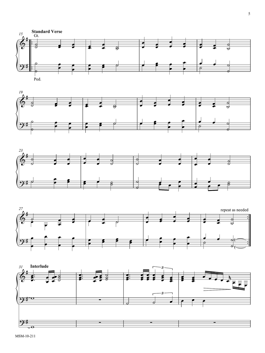 The Coral Ridge Festival Hymn Collection, Volume I Choir scores gallery preview page 6