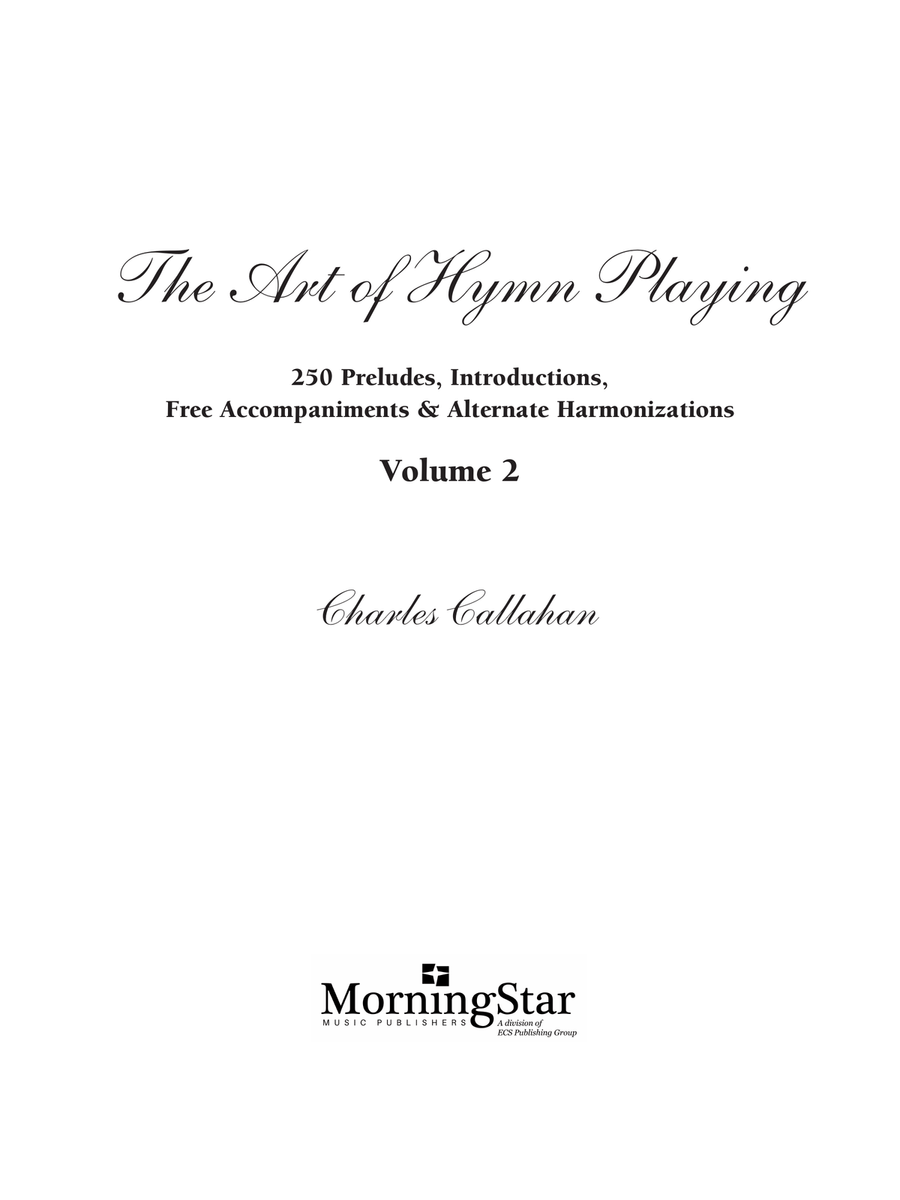 The Art of Hymn Playing, Volume II (Downloadable) Organ scores gallery preview page 2