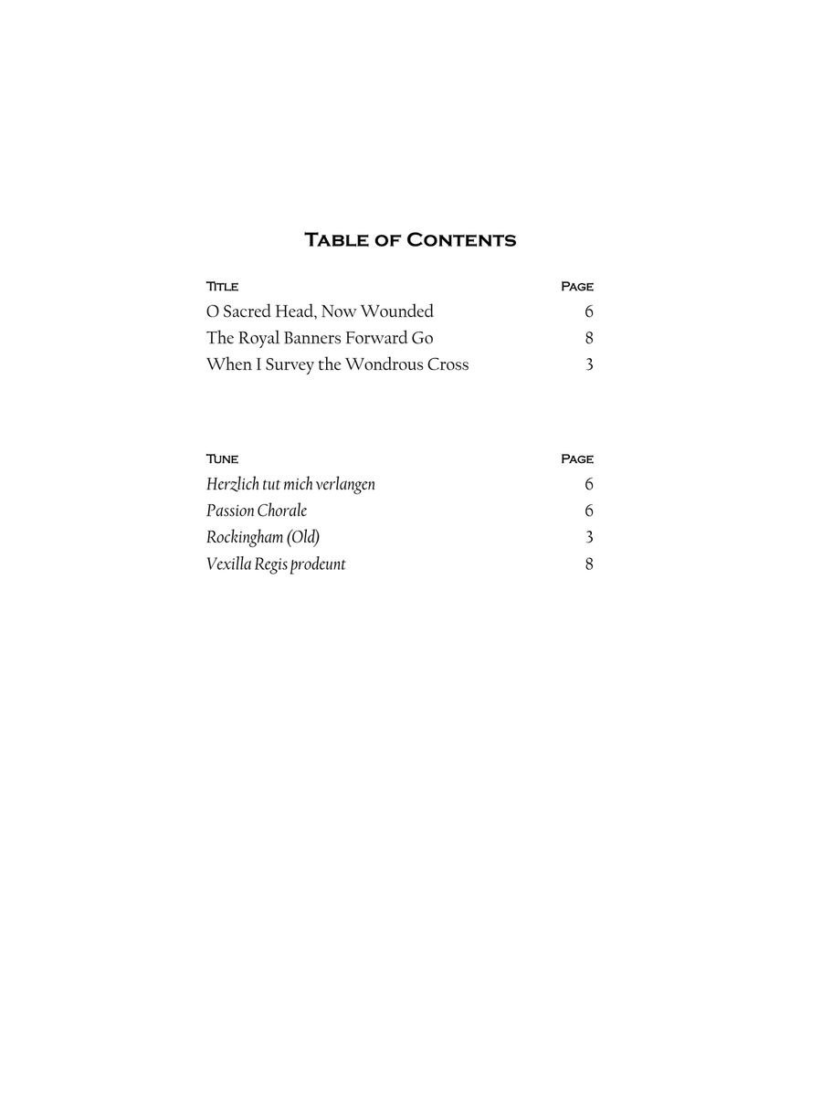 Wondrous Cross (Downloadable) Organ scores gallery preview page 2