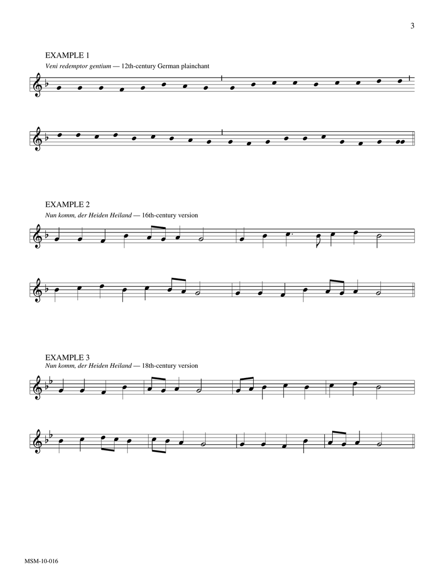 Variations on Nun komm, der Heiden Heiland (Downloadable) Organ scores gallery preview page 3