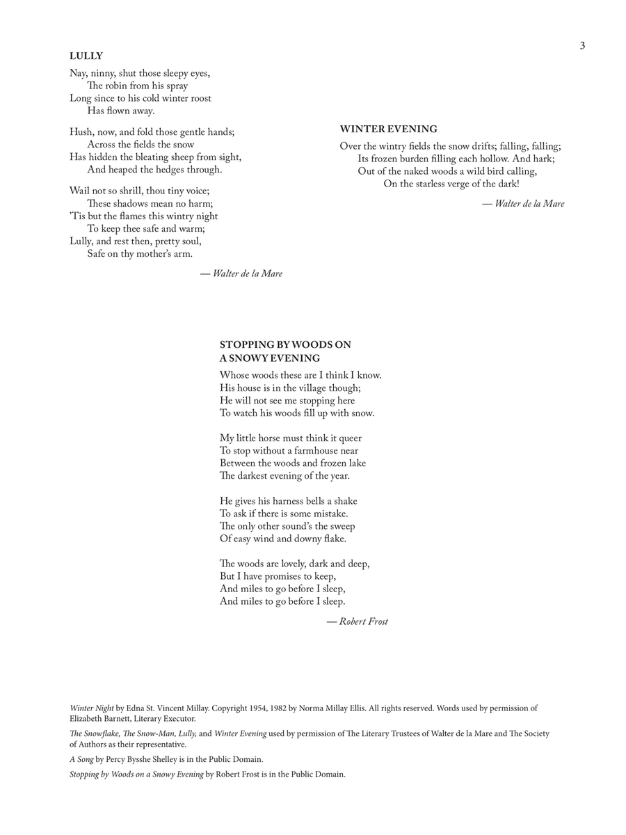 Winter Windows Winter Windows Mezzo-Soprano Voice scores gallery preview page 5