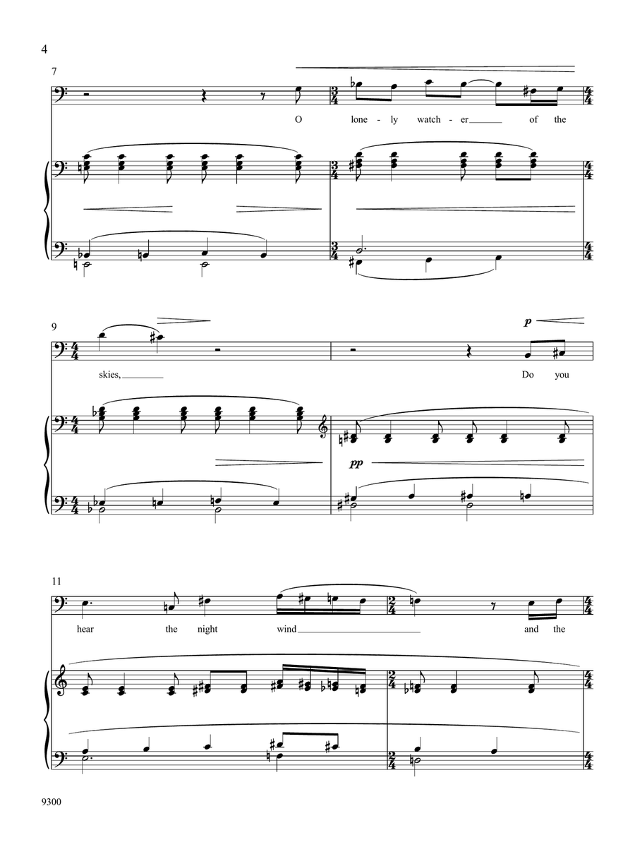 At That Hour When All Things Have Repose Baritone Voice scores gallery preview page 6