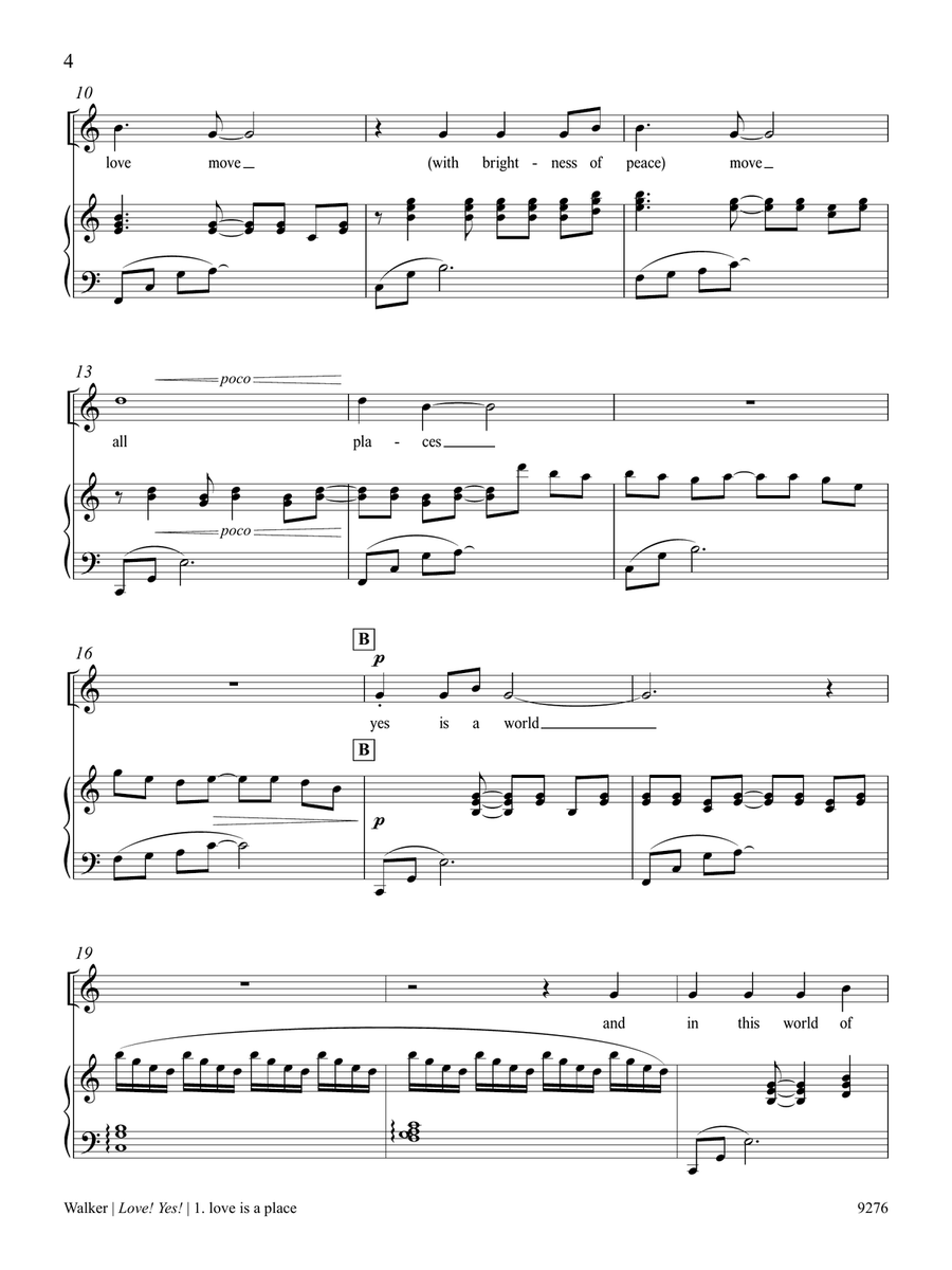 Love! Yes! Love! Yes! High Voice scores gallery preview page 6