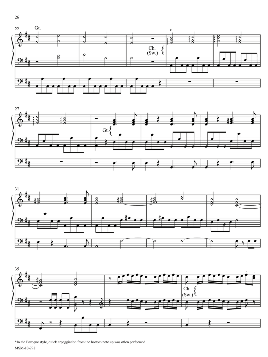 Gloria in Excelsis Deo Gloria in Excelsis Deo Organ scores gallery preview page 3