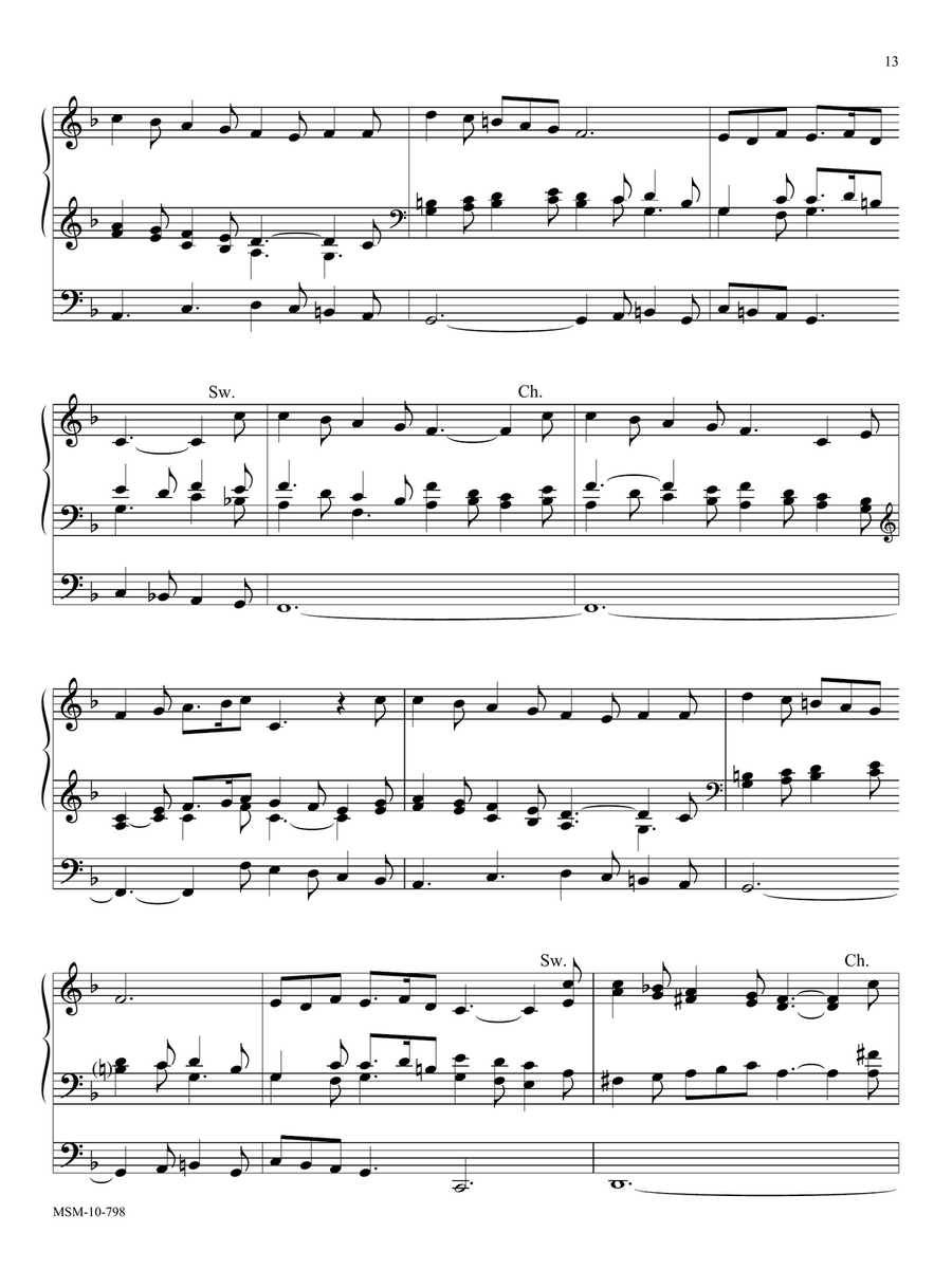 He Shall Feed His Flock He Shall Feed His Flock Organ scores gallery preview page 2